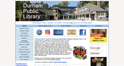 Desktop Screenshot of durhampubliclibrary.org